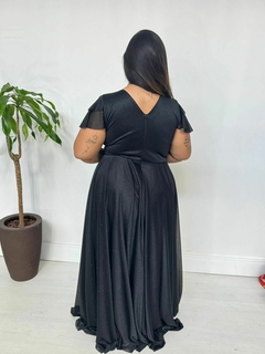 Vestido Longo Plus Lia - regina modas