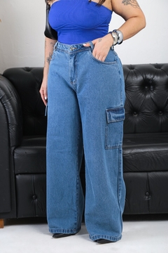 Wide Leg Cargo Plus Size - comprar online