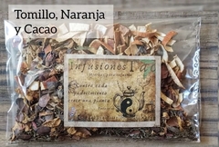 Banner de la categoría Tomillo, Naranja y Cacao