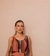 Blusa estampada viscose marron - comprar online
