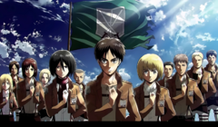 Banner de la categoría Attack on titan