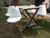 COMBO MESA ESTILO INDUSTRIAL MAS 4 SILLAS TULIP en internet