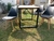 COMBO MESA ESTILO INDUSTRIAL MAS 4 SILLAS TULIP - comprar online