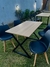 COMBO MESA ESTILO INDUSTRIAL MAS 4 SILLAS TULIP - ROMERO HOGAR Y DECO