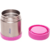 Pote Termico Papinha Quente e Frio Inox Rosa Clingo - Chicletinho Baby