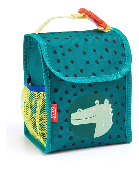 Lancheira Infantil Térmica Creche Menino Zoop Jacaré