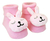 Meia Bichinho Pantufa Com Chocalho Bebe Menina Unicornio Coelho Clingo - comprar online