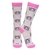 3 Pares Meia 3/4 Cano Longo Alto Galocha Menina Infantil Estampada Colorida Trifil - comprar online