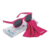 Oculos de Sol Infantil Bebe Rosa Buba - Chicletinho Baby