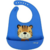 Babador Impermeavel De Silicone Com Bolso Coletor Tigre Clingo