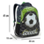 Mochila Infantil Menino Escolar Basket Futebol 18l - Chicletinho Baby