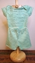 Conjunto Body e Short Kiko Verde Listrado