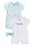 Kit Macacão Bebê Menina Suedine Hello - comprar online
