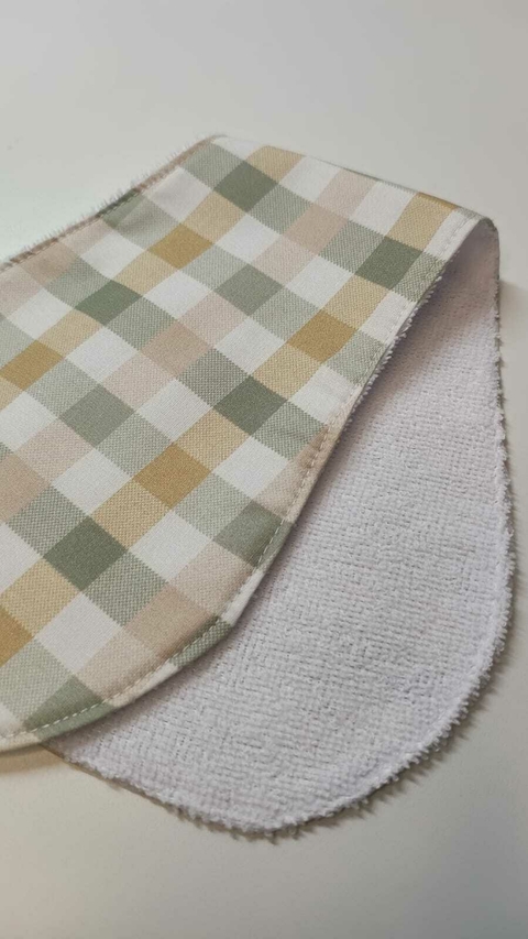 Pano de Ombro (Burp Cloth) - Delicadeza Bytah Ateliê