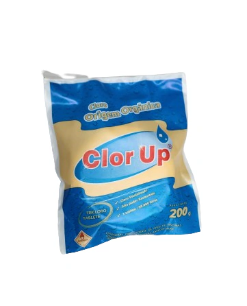 Cloro em Tablete Tripla Ação 200g Piscina Residencial Clor Up