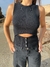 Top tejido Cut Out en internet