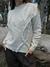 Sweater trenzado - comprar online