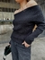 Sweater off shoulders en internet