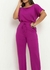 Conjunto Moletinho Brenda Fucsia - comprar online