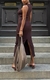 Vestido Longo Marrom na internet