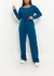 Conjunto Moletinho Rebeca Manga Longa - Azul - comprar online