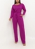 Conjunto Moletinho Rebeca Manga Longa - Fucsia - comprar online