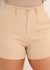 Shorts Alfaiataria Liz Nude - comprar online