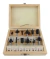 JUEGO FRESAS 12 PIEZAS WIDIA PARA ROUTER KLD - comprar online