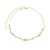 Pulseira Ponto de Luz Banhada a Ouro