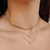 Choker Escama de Peixe no Ouro na internet