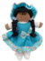 Boneca De Pano Pele Morena Personalizada 35 cm- Artesanal- Decorativa.
