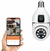 FOCO DOBLE CAMARA ESPIA 360 GRADO - comprar online