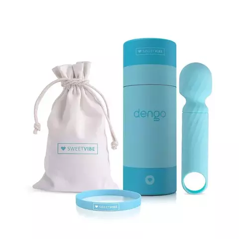 Vibrador Multivelocidade Recarregável Sweet Vibe Dengo Azul