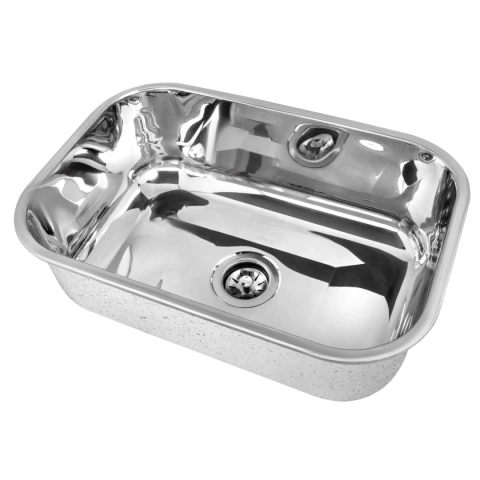 Modelo 301 Cuba Retangular Inox 46cmx30cmx17cm Aço 304