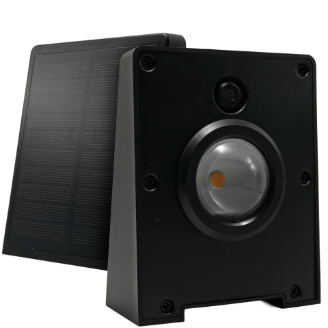 ARANDELA LED SOLAR ECOLUZ 1 FACHO 118mm 5W IP65 3.000K PT BLUMENAU