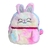 Mochila Coelho infantil Pelúcia