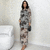 Vesido cow print tule c/ forro - comprar online