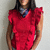 Blusa de trico modal com babados - comprar online