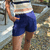 Short em alfaiataria