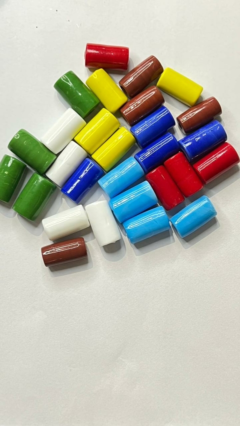 Firma Murano colorida - 4 peças