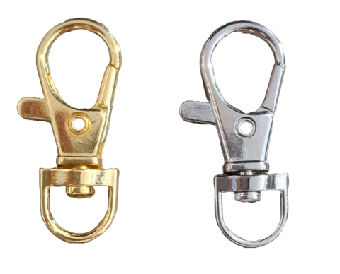 Fecho Chaveiro Mosquetão 35mm - 5und