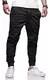 Calças Jogger Camuflada Sarja Masculina Punho Elastico na internet