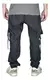 Calça Jogger De Tactel Estilo Gringa Refletiva Rapper