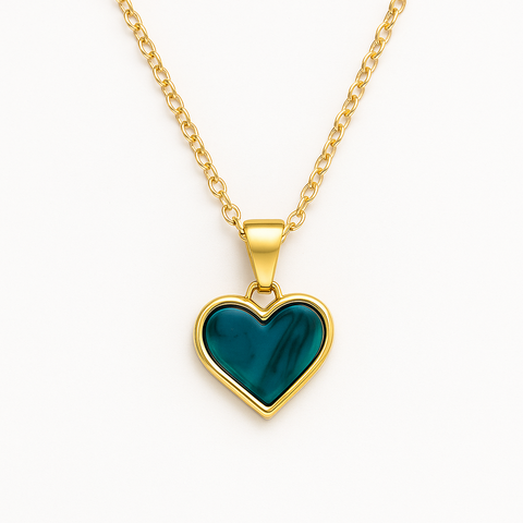 Imagen de Cubo 9 Rosas en Forma de Corazón + Pulsera/collar