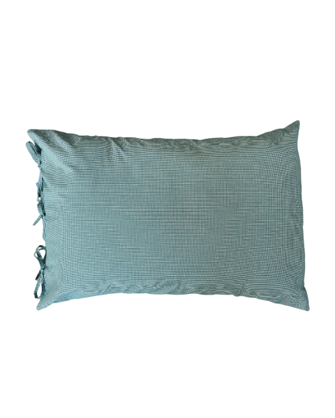 Fronha Laços Vichy Verde - comprar online