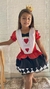 Fantasia rainha de copas infantil - comprar online