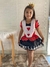 Fantasia rainha de copas infantil