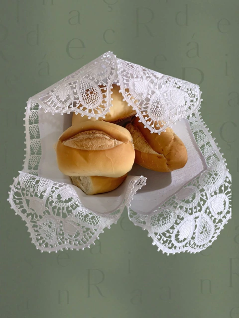 Cobre-Pão Renda Renascença - comprar online