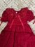 Vestido Vermelho Infantil Renda Renascença - Dora na internet