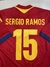 Camisa Espanha 2013 Sergio Ramos - loja online